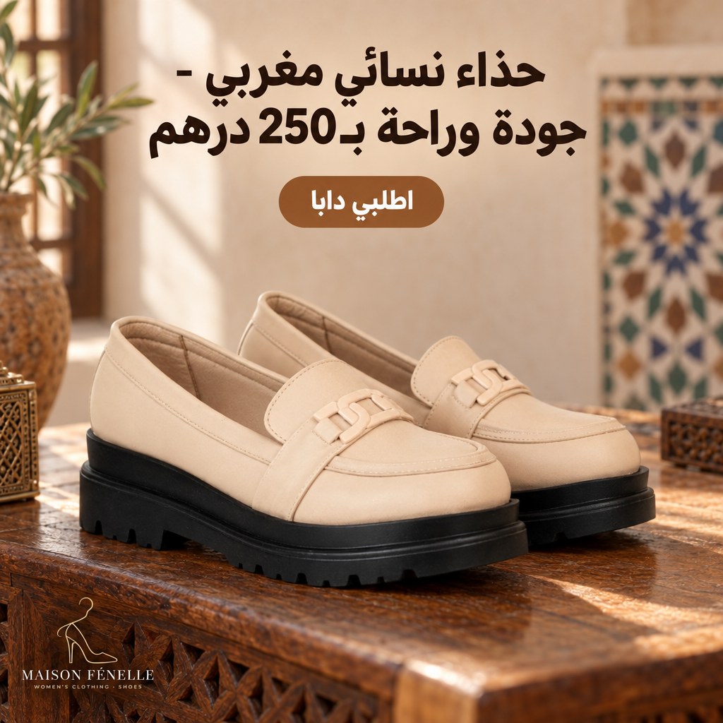 حذاء نسائي